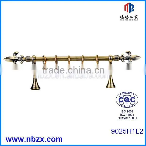 Fleur-de-Lis Curtain Rod Set (9025H1L2) photo-3