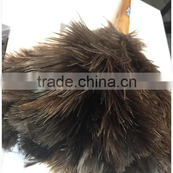 ONE BLACK FIRST GRADE OSTRICH FEATHER DUSTER photo-3