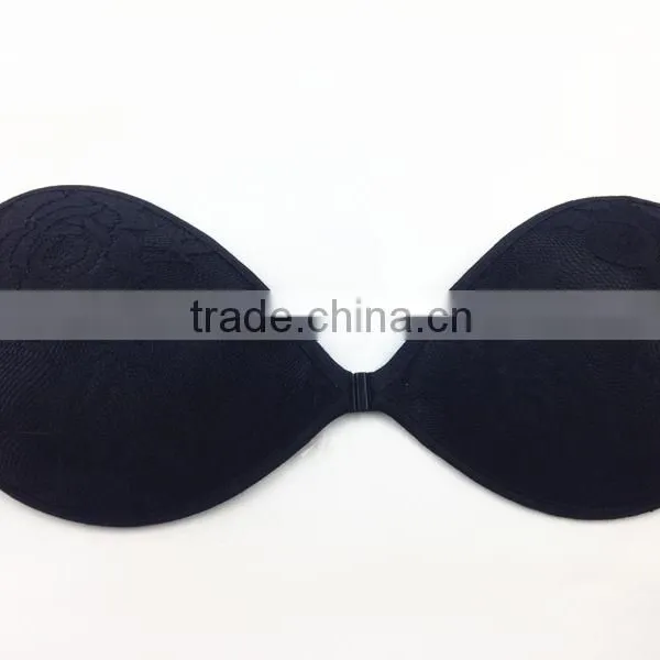 High Quality Low Back Strapless Bra Self-Adhesive Invisible Lace Bra photo-3