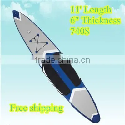 China Factory CE Cheap China 9'6" Inflatable SUP Stand up Paddle Board photo-2