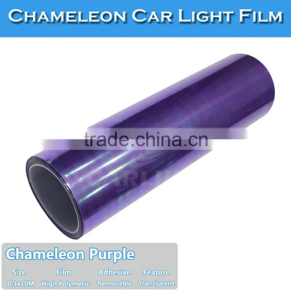 Excellent Quality 0.3x10M Chameleon Car Headlight Tint Film photo-4