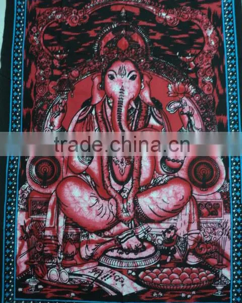 Indian Gods Batik Wall Hangings Shiva photo-6