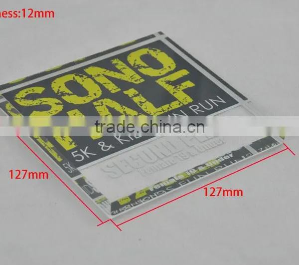 The First Place Honour Acrylic Award Plaque Back Printing photo-5