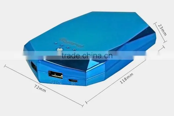 2015 AAA Grade Lithium Polymer Private Mould 7200mah Power Bank photo-2