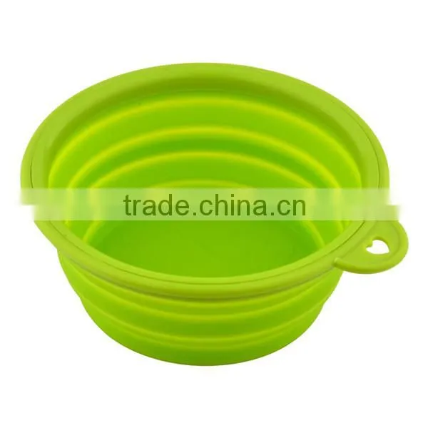 Pet Dog Foldable Silicone Collapsible Bowl photo-2
