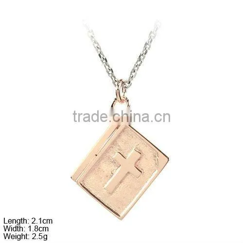 [PSA-1007b] 925 Silver Religion Pendant/Charm, Sterling Silver Bible Pendant/Charm