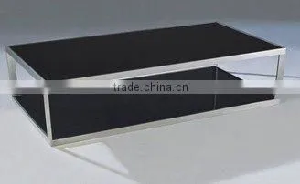 PG-PK-C829A Popular White Square Wooden Coffee Table