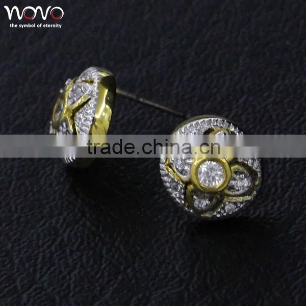 Simper Designer Brass Cuff Earring photo-2