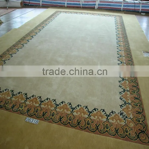 Anti-dust Warm-toned Wool Carpet Retro Wool Carpet of Hand Tufted 100% Acrylic Carpet photo-3