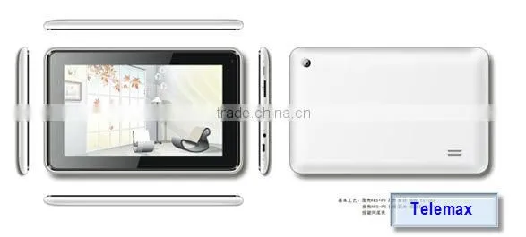 7 Inch Dual Core Tablet PC With 3G / WiFi / GPS