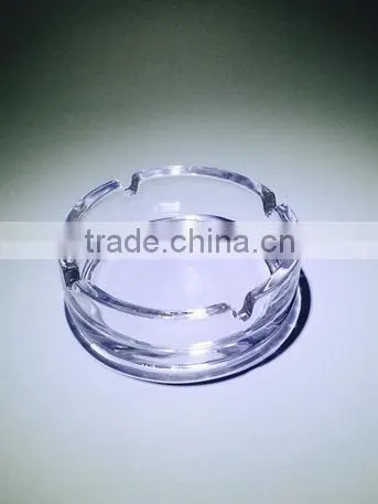 Beautiful Round Glass Ashtray With Customer's Logo photo-3
