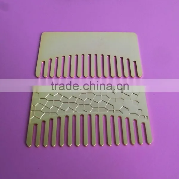 New Custom Credit Card Comb Titanium Wholesale photo-3