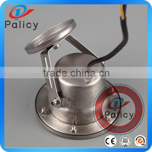 China Supplier IP68 Stainless Steel Cover 12pcs Led Roundinground Uplighter / Solar Led Underground photo-3