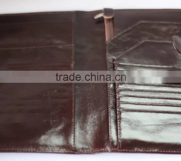 Creative Leather Passport Holder Gift Set With Leather Wallet Leather Luggage Tag in Gift Box photo-3