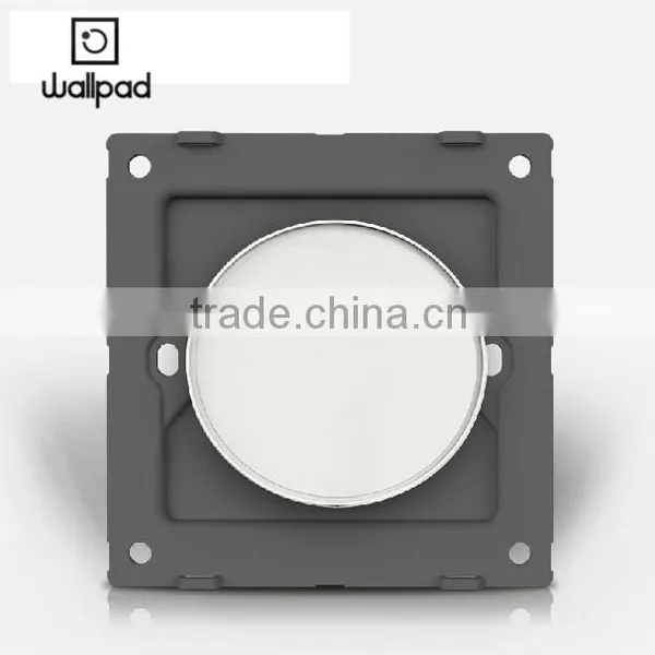 New Design Wallpad White Waterproof Acrylic Glass 110~250V EU UK Electrical Switch 1 Gang 1 Way Push Button Wall Light Switch Quality Choice photo-3
