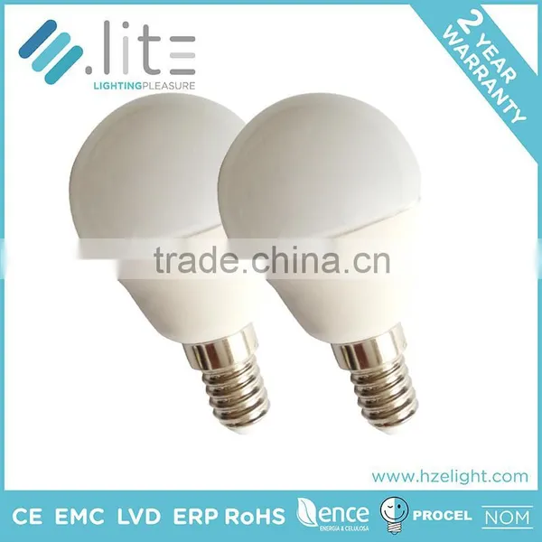Led Lighting Bulb Led Light Bulb Globe Mini Size G45 P45 5W 400lumen 200 Degree Repalce 35W CE RoHS Approval E27 E26 E14 Plastic photo-5