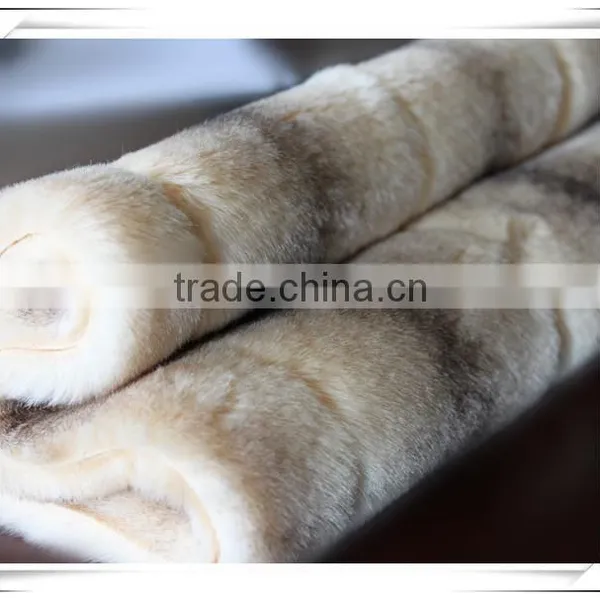 Polyester/acrylic Fur Fabric, Long Pile Fake Fur Fabric photo-2