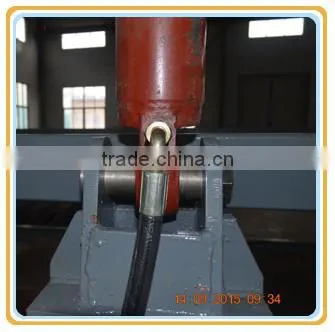 1ton Vertical Guide Rail Elevators Hydraulic Warehouse Cargo Lift photo-6