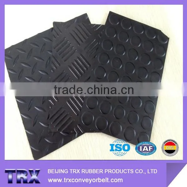 Checker Rubber Sheet Mat,rubber Mat,EPDM/NBRrubber Sheet photo-2