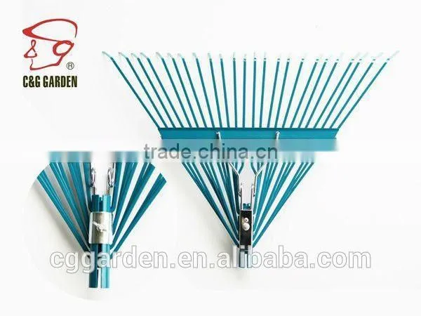 24 Tines Lawn Leaf Rakes RK24-105 photo-2