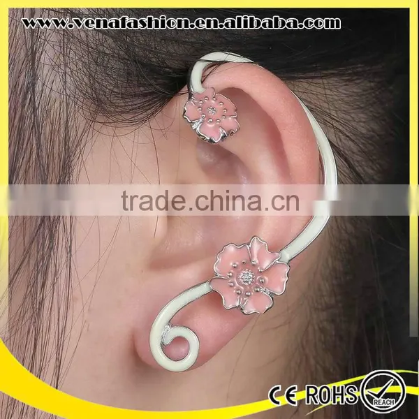 Flower Shaped Glow in the Dark Stud Alloy Earring photo-3