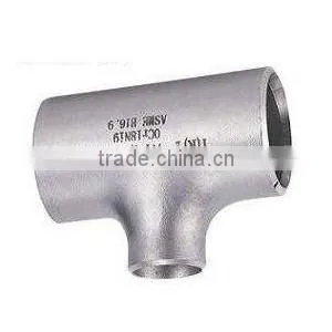 ASME B16.9 STAINLESS STEEL Reducing Tee photo-2