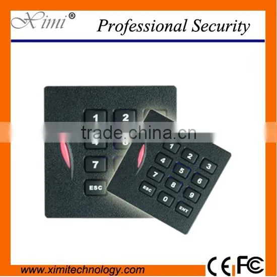 KR102 Card Reader IP65 Waterproof Smart Card Reader With Kaypad 125KHZ RFID Card Wiegand Card Reader Keyboard Card Reader photo-2
