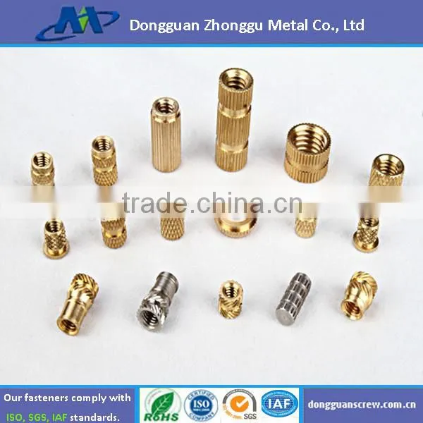 IUB Self-locking Brass Knurled Insert Nut photo-6