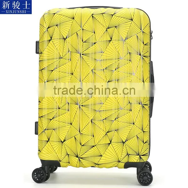 Good Quality Flower Print ABS PC Luggage Eminent Hard Luggage photo-2