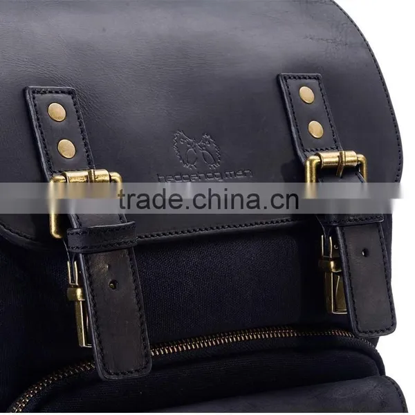 Vintage Leather Duffel Bag 2015 Hedgehog Man Shoulder Baf From Singapore photo-6