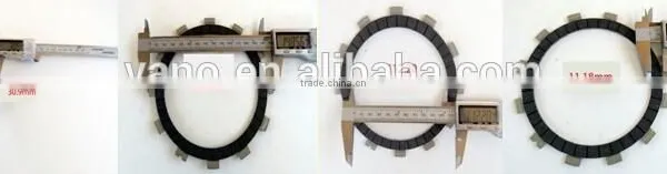 High Friction Coefficient 150CC 250CC Scooter Clutch Plate Manufacturers photo-2