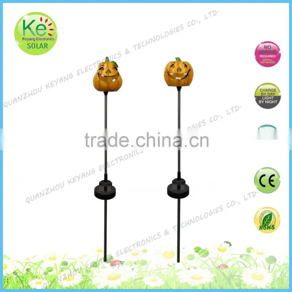 Halloween Pumpkin Man Courtyard Solar Led Stake Light