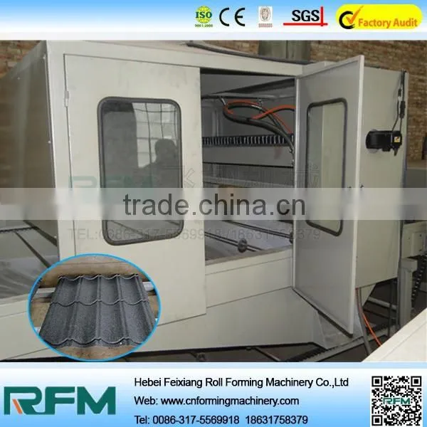 Colors Stone-coated Metal Roofing Tile Forming Machine photo-5