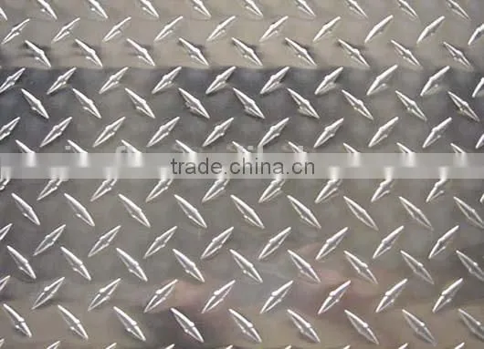 Pointer Pattern Aluminum Diamond Sheet Using for Floor in Car