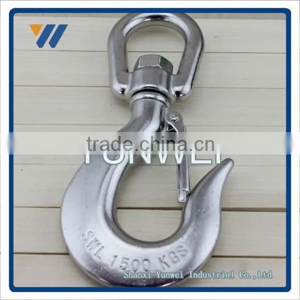 AISI 316 And 304 Stainless Steel Polished Surface Metal Snap Hook photo-4