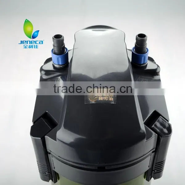 18W UV Filtration Pump With Oxygen 100GPH Acrylic Fish Tank External Canister Filter photo-2