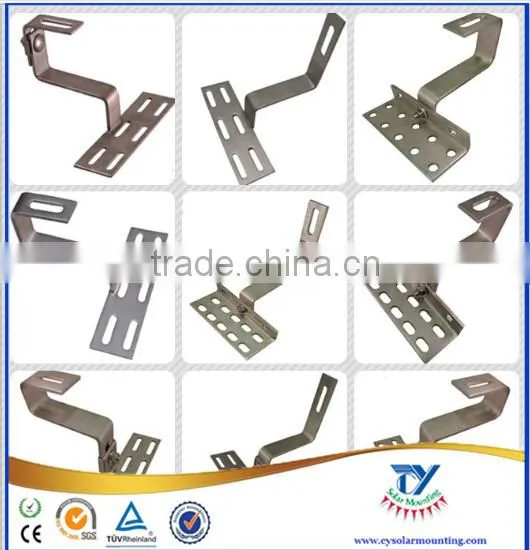 Stainless Steel Solar Panel Mounting Roof Hook
