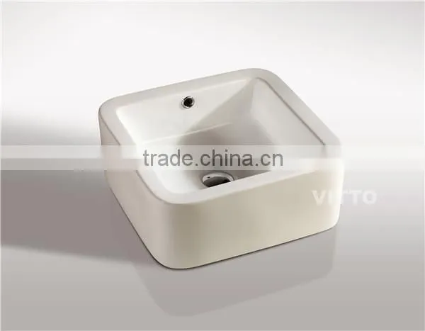 Ceramic Square on Top Basin | Cabinet Basin