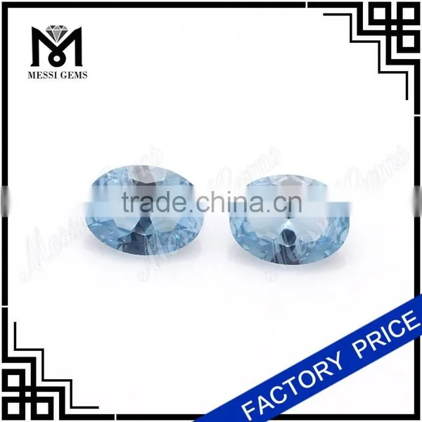 Synthetic Machine Cut 6c8mm Oval 106# Spinel Gemstone photo-2