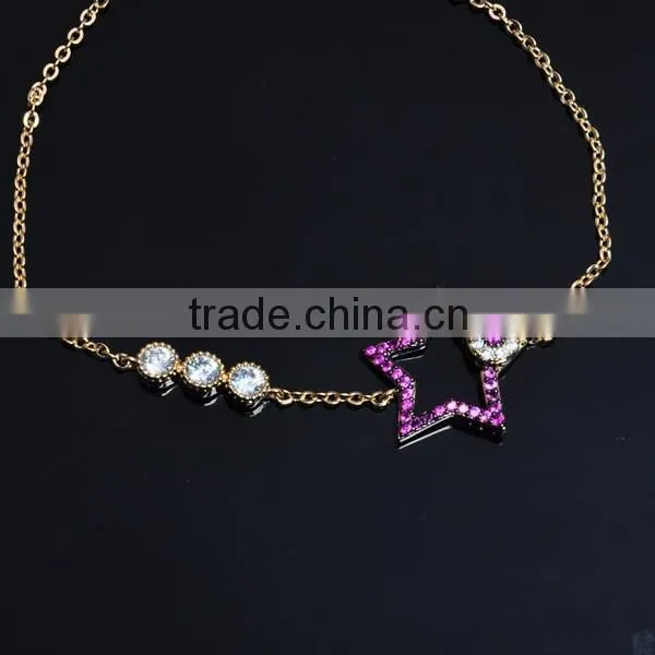 Wholesale Simple Style Gold Jewelry Baby Chain Smart Bracelet photo-2