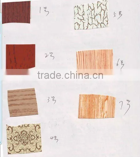 PVC Wood Grain Films Plastic