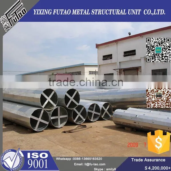 High Quality Galvanized Telecom Pole photo-4