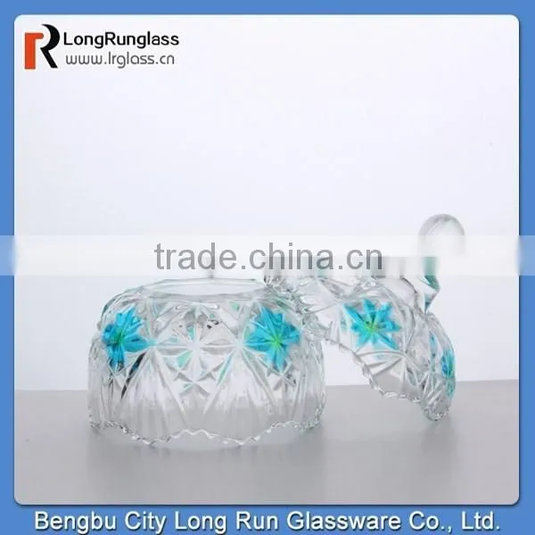 LongRun Homeuse Glassware Flowever Candy Box Wholesale photo-3