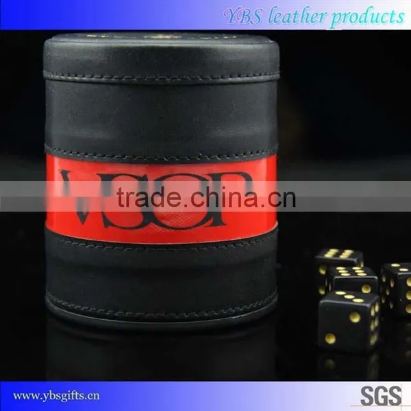 2015 Hot Selling Custom Leather Custom Dice Cup photo-2