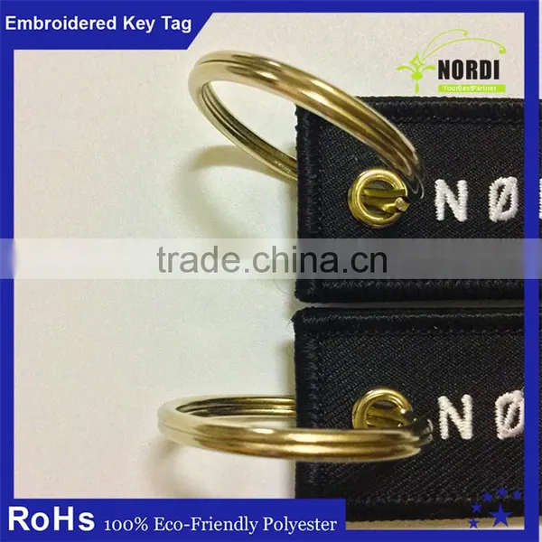 Low Price Embroidered Christmas Gift Keychain for Airports photo-3