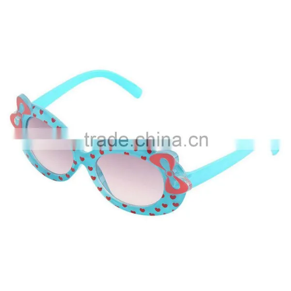 Fashion Baby Kids Children Sun Glasses Plastic Sunglasses Girls Bow Eyewear photo-2