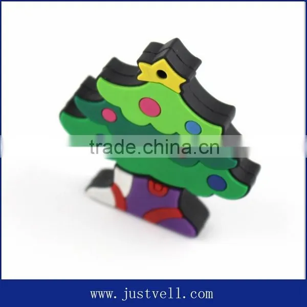 Cute Design Christmas Tree Usb Novel Usb ,Christmas Promotional Gifts Usb Flash Drive photo-2