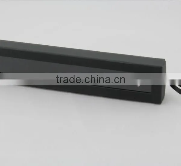 High End Handmade Black Bracelet Box / Jewelry Packing Boxes With Pvc Clear Window Custom Made Accept photo-2