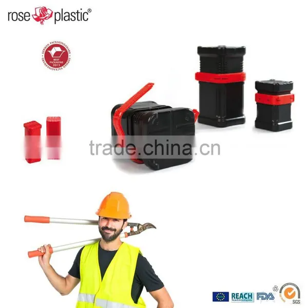 Round Square Plastic Block Tubes Packaging for Cutting Tools BK photo-6