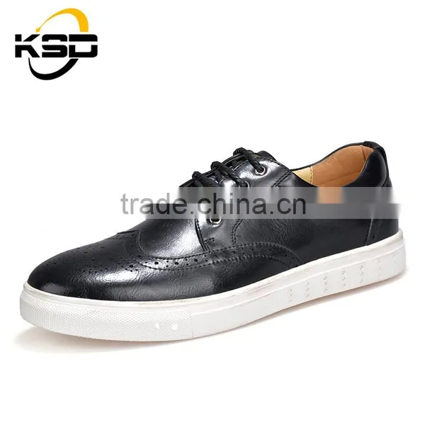 Men Casual Leather Shoes Non-Slipping Cheap Slip on Shoes For Men photo-5